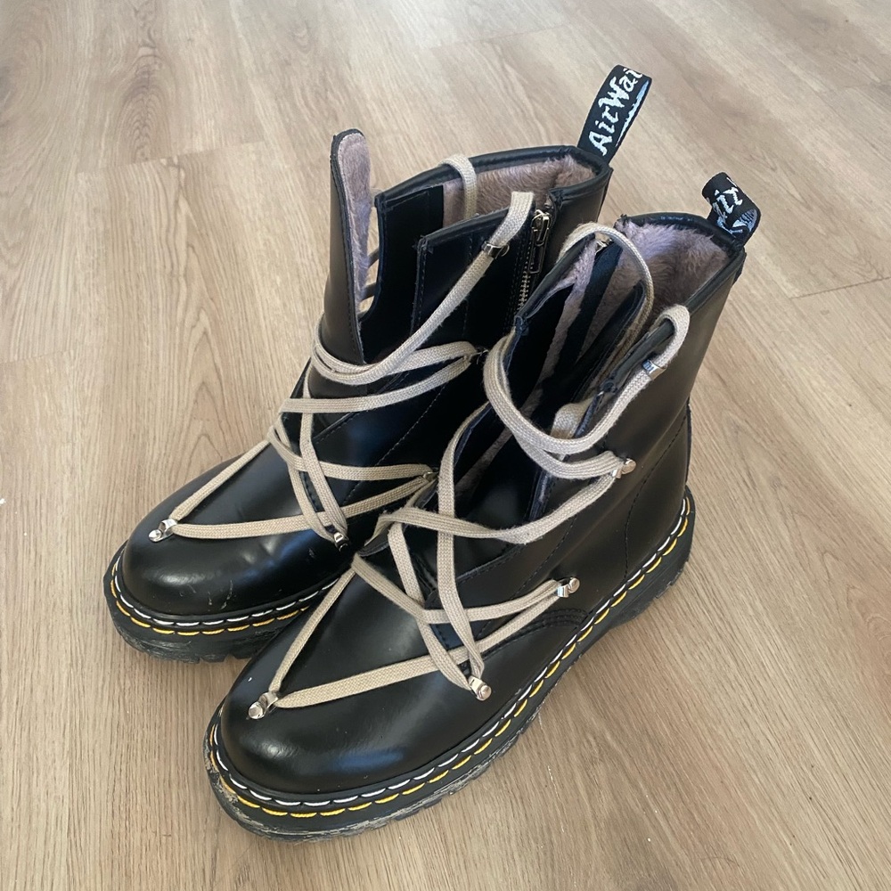 Dr Martin’s x Rick Owen lace boot